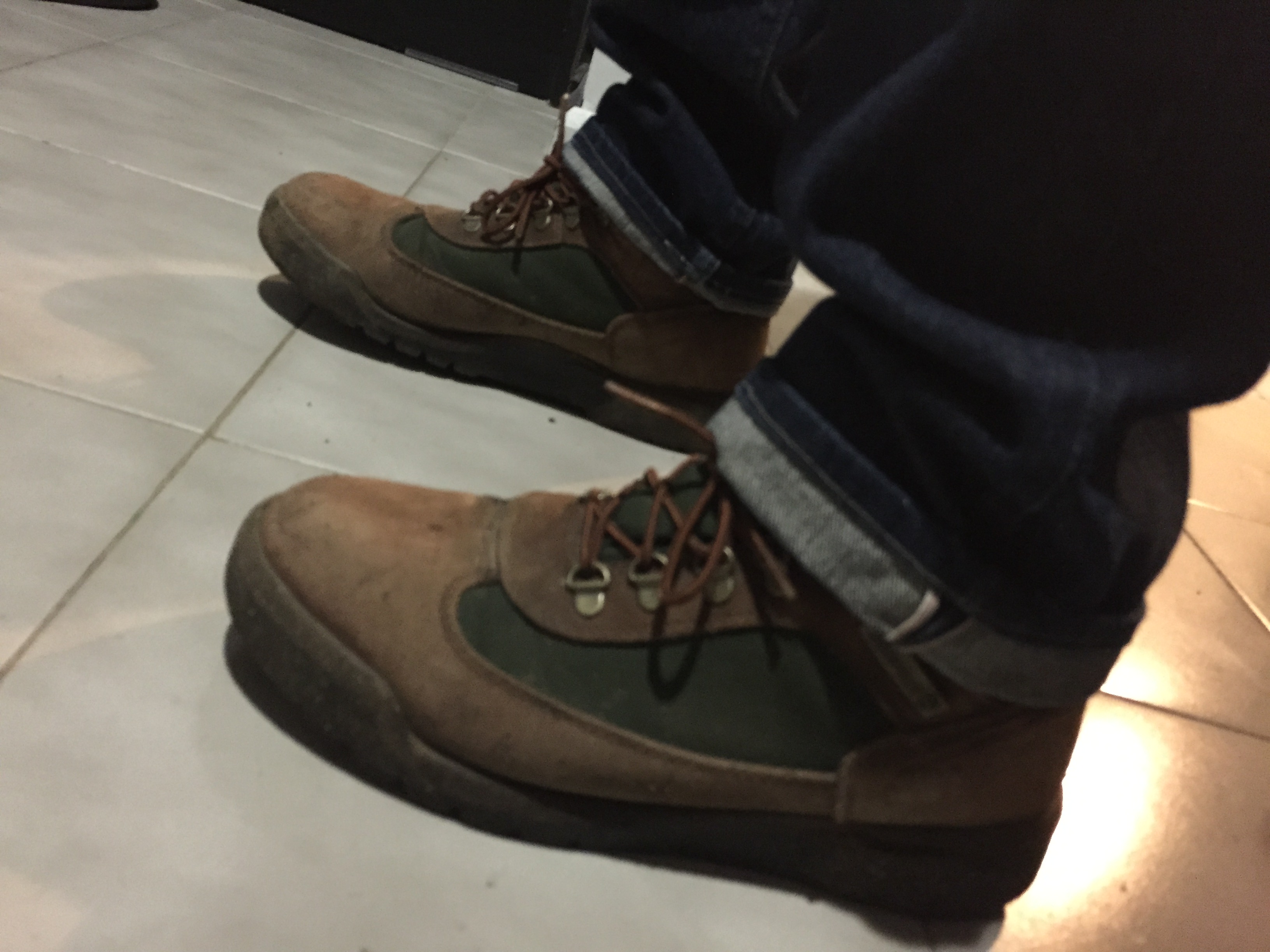 beef and broccoli timberlands on feet